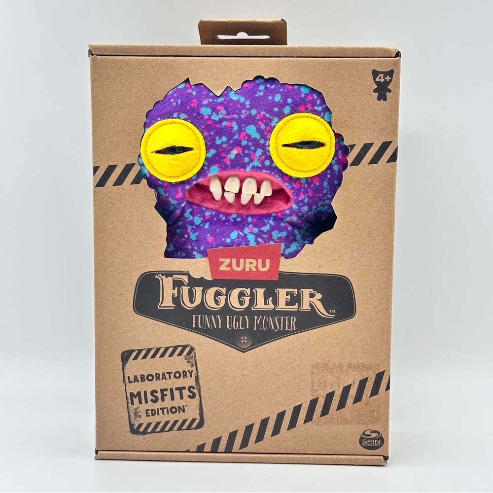 Zuru Fuggler Funny Ugly Monster Plush Toy - Laboratory Misfits Edition (Squidge)